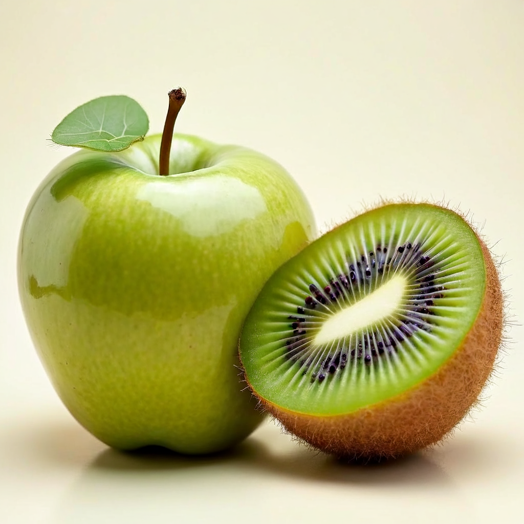 Green apple red kiwi - Baseline