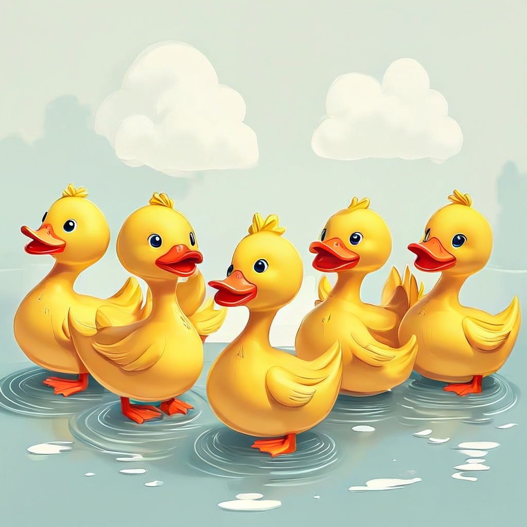 Six ducks - Baseline