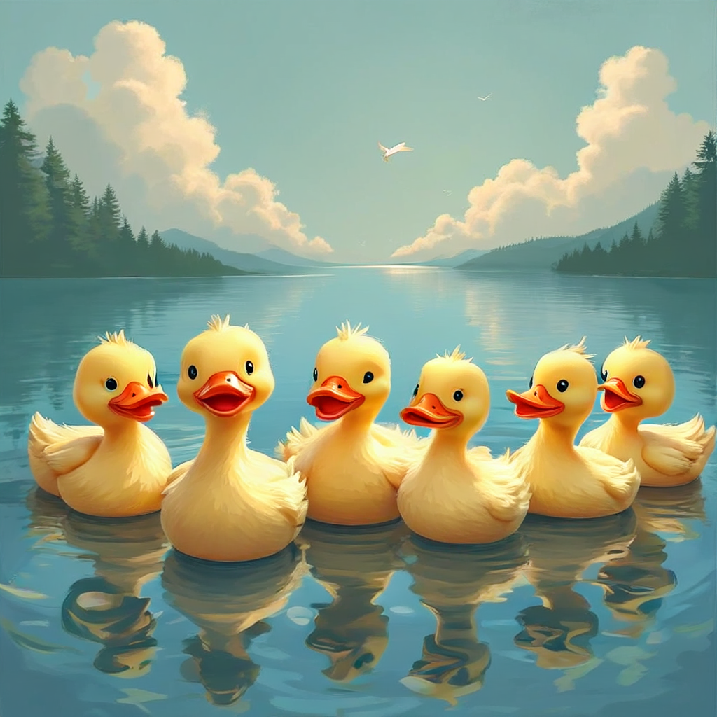 Six ducks - Search-Guided