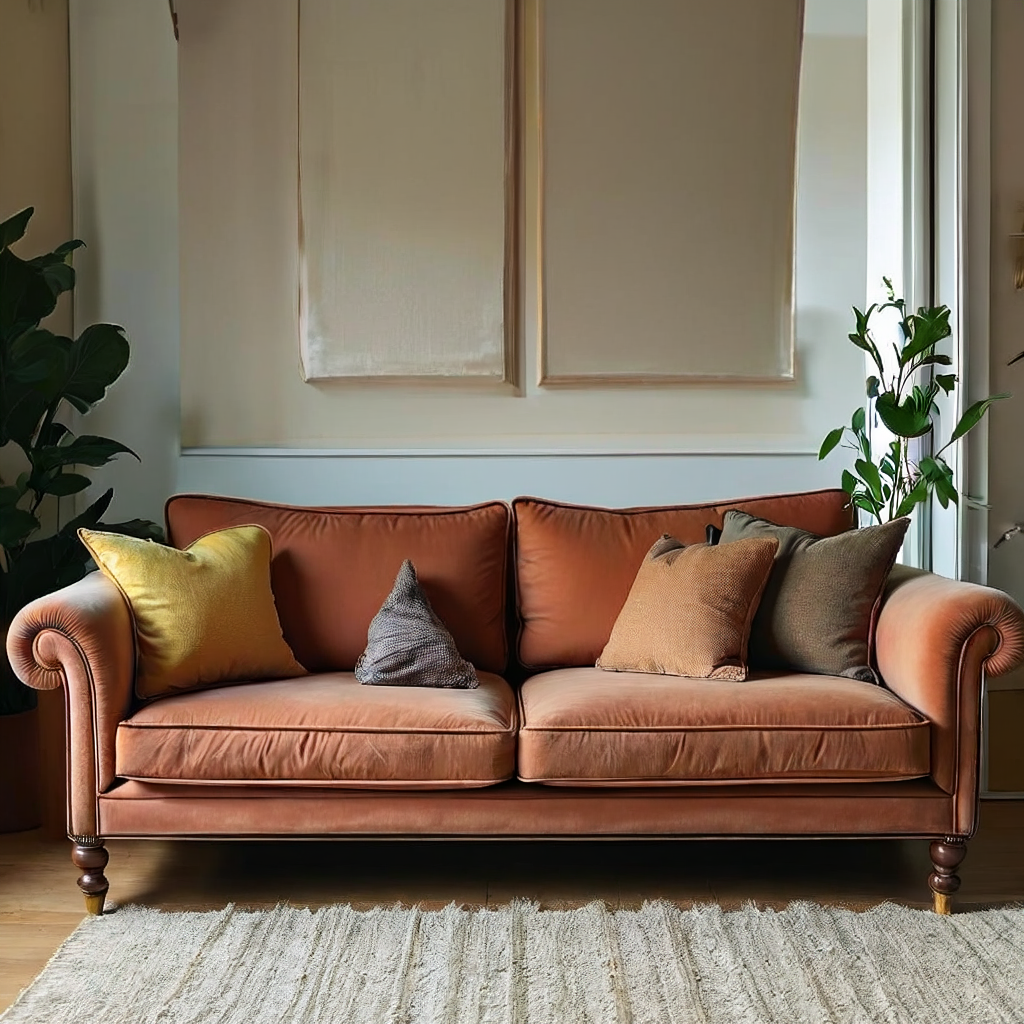 Two sofas four chickens - Baseline